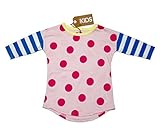 COTTON ON KIDS（コットンオン　キッズ） ロングTシャツ ピンクドット [並行輸入品]