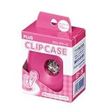 （まとめ買い）プラス クリップケース CP-500 ピンク 【×10セット】