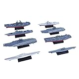 Tachiuwa 8ピース 4D組み立て船モデル 空母モデル 4Dパズル 船モデル 男の子用