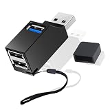 SZSL USB C ハブ Type C ハブ 1ポート USB3.0＋2ポートUSB2.0 コンボハブ 超小型 バスパワー USB-C変換アダプター USBポート拡張 高速 軽量 コンパクト 携帯便利 1個入り