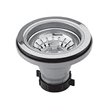 ニューポート真鍮122 / 01 4 – 13 / 16 "ソリッド真鍮PostタイプバスケットStrainer with Strainer andナット、Forever真鍮