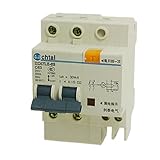 DealMux 2P過負荷保護ELCB漏電ブレーカー、AC 230V、63アンペア