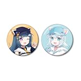 maimai でらっくす PRiSM PLUS しゃま&みるく B 缶バッジ2個セット