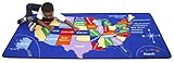 Learning Carpets US Map Carpet LC 201 [並行輸入品]
