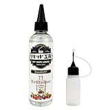 プルプラ 国産 電子タバコリキッド VAPE(ベイプ)リキッド 大容量 120ml 便利な目盛付きボトル ニードルボトル 10ml付き (キルシュワッサー)