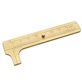 (ライチ) Lychee 金属製 ノギス ミニサイズ 80mm 測定ツール ルーラー 定規 DIY道具 コンパクト 携帯便利 ポケットサイズ