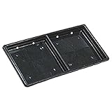 【125個】 26.8cm×53.6cm 黒 ＴＯマットトレー 東海化成 タ種 代不