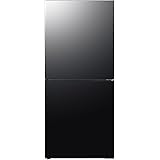 ツインバード 2ドア冷凍冷蔵庫 幅49.5cm 121L 右開き HR-G912B ブラック 自動霜取り 大容量冷凍室 一人暮らし 製氷皿付 燕三条