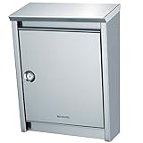 brabantia (ブラバンシア) B110 郵便ポスト 北欧 おしゃれ 壁掛けタイプ 鍵付き ポスト 郵便受け ステンレス