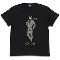 Amazon.co.jp: コスパ 呪術廻戦 七海 建人 Tシャツ BLACK L