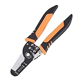 Asixx　ワイヤーストリッパー　多機能　プライヤー　175mm　人間工学　作業用　マルチツール
