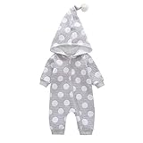 (プタス) Putars 幼児ボーイズガールズプリントアウトフィット誕生日アウトレットフードトップカジュアルな衣装 6ヶ月 -24ヶ月