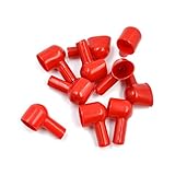 (ライチ) Lychee 10個セット バッテリー 端子 絶縁 カバー プロテクター 防塵 8*14mm 10*20mm 12*22mm 選べる3サイズ