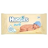Huggies Pure Baby Wipes (64 per pack) ハギーズ純粋なベビーワイプ（パックあたり64 ）