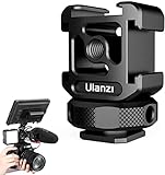 Ulanzi PT-12 ホットシューアダプター 3コールドシューマウント サポートマイク ビデオライト モニター a6300/a6400/a6500/a6600/a7iii/a7riii/a7m3 Canon Nikon用 写真撮影 映画製作用