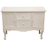 チェスト バロックウッド アンティーク調 キャビネット:int-ak-sh14-7753 (ホワイト)