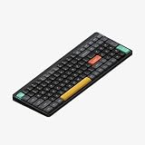 nuphy Air96 V2 メカニカルキーボード 60%ロープロファイル ワイヤレスキーボード Bluetooth 5.0、2.4GHzレシーバー、有線接続(USB-C)、QMK/VIA対応、Mac/Windows/Linux OS対応、技適認証済み (ブラック, Gateron Wisteria)