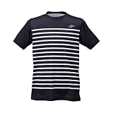 フリーノット(FREE KNOT) UVカット サンシェード ボーダーTシャツ 3L ブラック. Y1636-3L-90