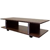 タンスのゲン テレビ台 ローボード スピリッツ キャスター付 ダークブラウン 39070015 D2