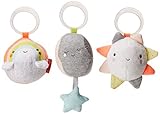 Skip Hop Silver Lining Cloud Ball Trip Activity Toys Multi (3/pack) [並行輸入品]
