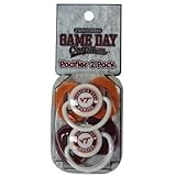 Virginia Tech Hokies NCAA Baby Paciifers - 2 Pack by Jenkins [並行輸入品]