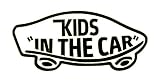 【全16色】人気!キッズ イン カー ステッカー!Kids in car Sticker /車用/シール/ Vinyl/Decal /バイナル/デカール/ステッカー/KIC-1 (黒) [並行輸入品]