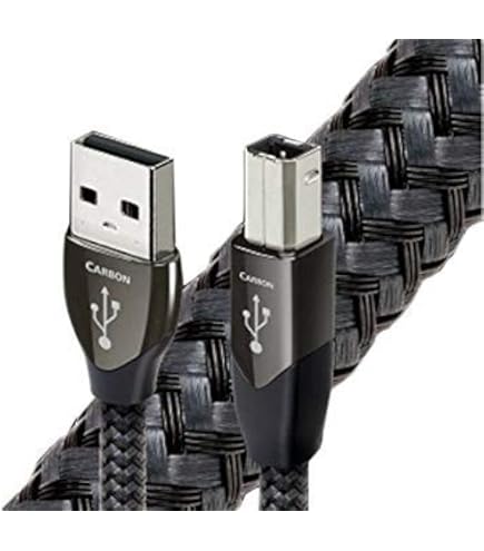 AudioQuest ダイヤモンド USB-C USB-B 0.75メートル Amazon | AudioQuest Diamond USB-C > B 高解像度オーディオケーブル