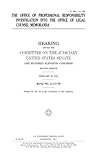 The Office of Professional Responsibility Investigation Into the Office of Legal Counsel Memoranda
