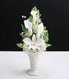 アートフォーシーズン お供え花　蘭カラー プリザーブドフラワー (ホワイト)