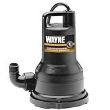 Wayne VIP50 1/2 HP Thermoplastic Portable Electric Water Removal Pump [並行輸入品]