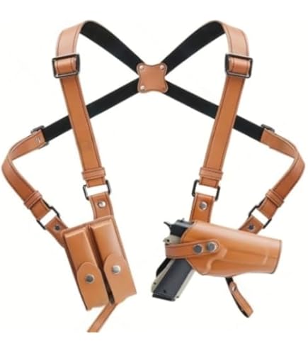 Amazon | イーストA ショルダーホルスター用 ワイドハーネス (牛革製