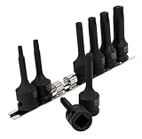 パフォーマンスツールw32090 8ピース1 / 2インチドライブSAEインパクト六角ソケットセット 1/2" Dr. Star Impact Bit Socket Set W32092