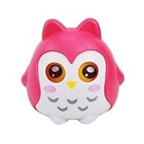 キュートピンクフクロウ貯金箱ウェディングXmasクリスマス誕生日バレンタインギフト