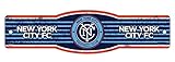 New York City FC MLS 4 " x17 "プラスチックStreet Sign