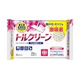 アイリスオーヤマ(IRIS OHYAMA) フローリングシート ドライ 髪の毛・ホコリを激吸着 20枚入 DN-FD201P