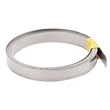 uxcell ニクロム線 ヒーター線 加熱エレメント用 3M 0.2×8mmニクロムフラット