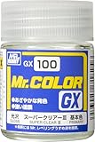 GSI クレオス(GSI Creos) Mr.カラーGX スーパークリアー3 18ml 模型用塗料 GX100