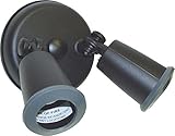 Satco SF76/685 Two Light "Quick Mount" Outdoor Heavy Duty Cast Aluminum Durable Weather Proof Securi