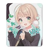 VTuber しぐれうい 77マウスパッド ゲーミング デスクパット 布製 ゴム底面 防水 滑り止め マウスパッド 大判 デスクマット テーブルマット キーボードパッド