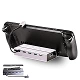 【M.2 SSDスロット搭載】 EGGSLINER GAMES ゲーミングドック ストレージ拡張 Steam Deck/ROG Ally X 対応 ドッキングステーション 4K HDMI ギガビットLAN 100WPD (Legion Go 対応)