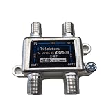トライソリューションズ アンテナ3分配器 4K8K放送(3224MHz)/BS/CS/地デジ/CATV対応 全端子電流通過型 TR-3DTR(K)