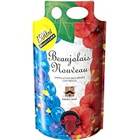 【4年連続金賞受賞ワイナリー】アンリ・フェッシ・ボジョレー・パウチパック 2019 [ 赤ワイン ライトボディ フランス 1500ml ]
