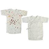 ナオミイトウ Naomi Ito flower 長肌着2枚セット アメザイク 7612