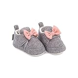 アスビーキッズ（AsbeeKIDS） Anyo(アンヨ) ベビー シフォリボンファーストシューズ 81848【グレー/12.0cm】