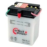 パーフェクトパワー PB7-A 開放型バイクバッテリー 【互換 ユアサ YB7-A 12N7-4A GM7Z-4A FB7-A】