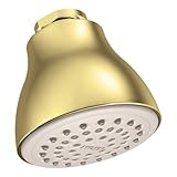 Moen 6300P One-Function Easy Clean XL Shower Head, Polished Brass [並行輸入品]