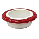 Oatey 43521 Pvcクローゼットフランジwithメタルリング、溶剤溶接over 4-inchスケジュール40 Dwvパイプ、4インチ