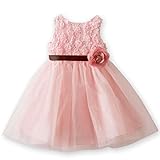 (キャサリンコテージ) Catherine Cottage 子供ドレス 女の子 ベビーフォーマル キッズ 結婚式 発表会 七五三 お宮参り PC728YB バラいっぱいラメベビーチュールドレス 90c