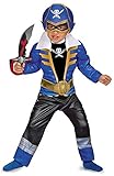 ブルーパワーレンジャー スーパーメガフォース （ゴーカイブルー）幼児用コスチューム