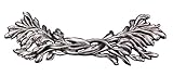 Vicenza Designs k1188 Carlotta Branches Pull、3インチ、アンティークシルバー